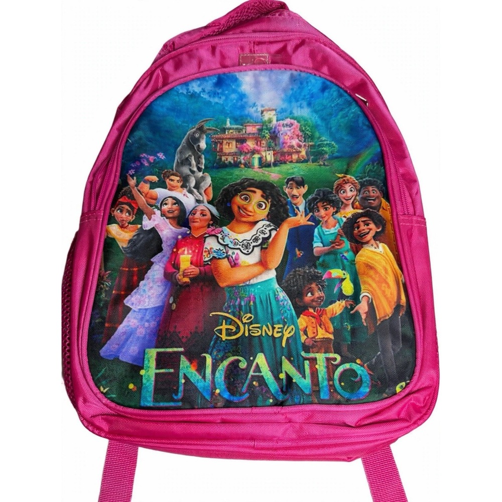 NWT Disney Encanto Backpack Madrigal Family Mirabel Pink School Bag New